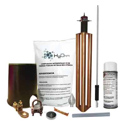 Kit de protección contra tormentas eléctricas TOTAL GROUND KITMASTERALUT