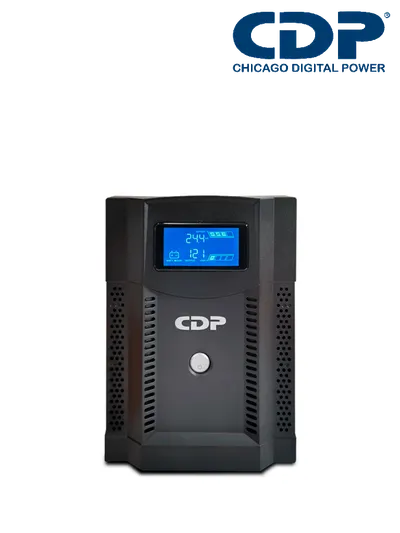 CDP UPRS1508 - UPS Iinteractivo / 1500VA / 1050W  / Onda senoidal pura / Voltaje de entrada 120VCA / 8 Terminales de salida