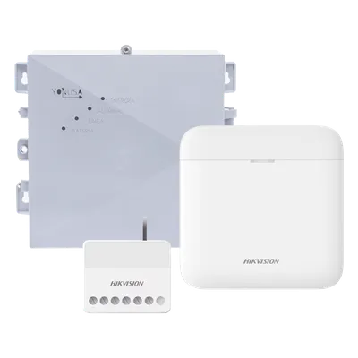 Kit de alarma Hikvision DS-PWA48-SYSNG con cerca electrificada