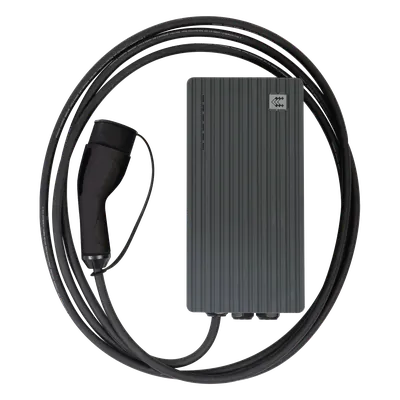 Estación de Carga Vehículos Eléctricos / 7.4kW / 32A Bifásica / IP55/IK10 / Wi-Fi + Ethernet / RFID-NFC / OCPP 1.6 / Cable 5m (16.4 ft) / Tipo 1 SAE J1772