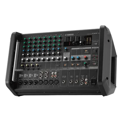 Mezcladora de Audio Amplificada / 12 Canales / Amplificador Clase-D 2x630W / 24 Efectos SPX / Supresor de Retroalimentación / 4/8 Ohms