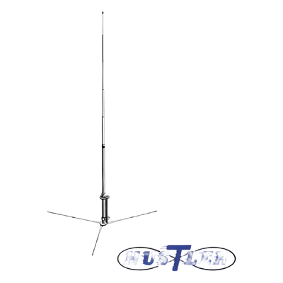 Antena Base / Rango 26.960-27.400 MHz y 10 m / Ganancia 4.2 dB / Potencia 300 W / 32.8 pies