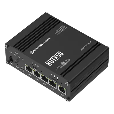 Router industrial Teltonika RUTX50 con conexión 5G y doble SIM