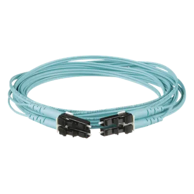 Jumper de fibra óptica Panduit FX2ERLNLNSNM009 OM3 LC-LC dúplex