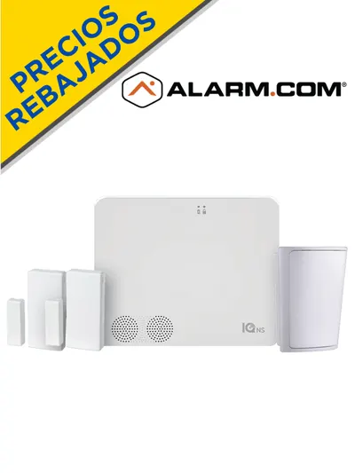 Sistema de alarma QOLSYS IQNS PACK con sensores inalámbricos PowerG