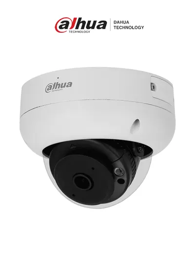 Cámara IP domo Dahua DH-IPC-HDBW3441R-AS-P de 4 MP con WizSense