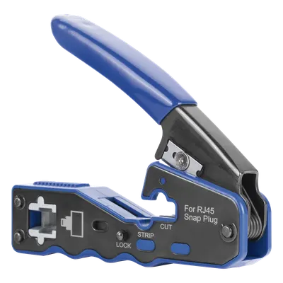 Pinza EPCOM POWERLINE EP670 para corte y terminado de conectores RJ45 pass-through