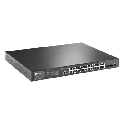 Switch PoE+ TP-LINK TL-SG3428MP con 24 puertos Gigabit y 384 W