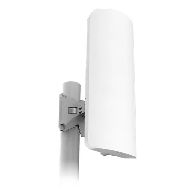 Punto de Acceso PTP y PTMP / 2.4 GHz / Antena Sectorial 12 dBi / 120° Apertura / 30 dBm / 600 MHz CPU / Gigabit Ethernet / 459 x 1.14 x 3.23 pies