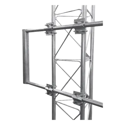 Brazo para Torre Arriostrada / Acero ASTM A-36 / Galvanizado por Inmersión / Tubo Principal 60 cm (1.97 ft) Ø 2' / Tubos Laterales 80 cm (2.62 ft) Ø 1' / Torres hasta 60 cm (1.97 ft)