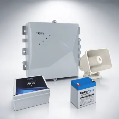 Energizador de cerco eléctrico YONUSA YPROKIT-WIFI con Wi-Fi
