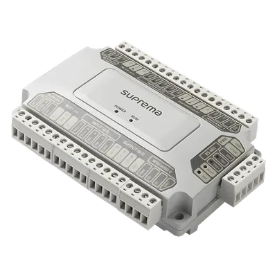 Módulo de control de acceso SUPREMA DM20 para hasta 4 puertas