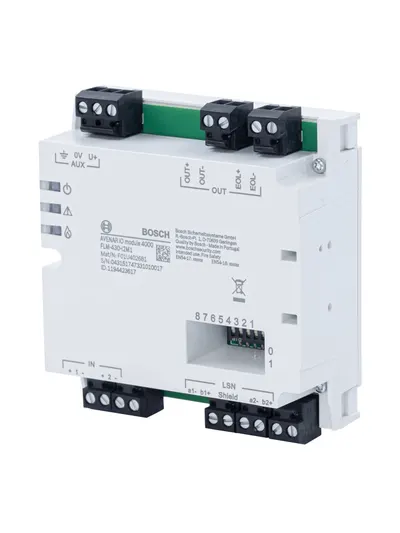 BOSCH FLM-430-I2M1 - Módulo de Interfaz 2 Entradas 1 Salida para Sistemas de Protección contra Incendios