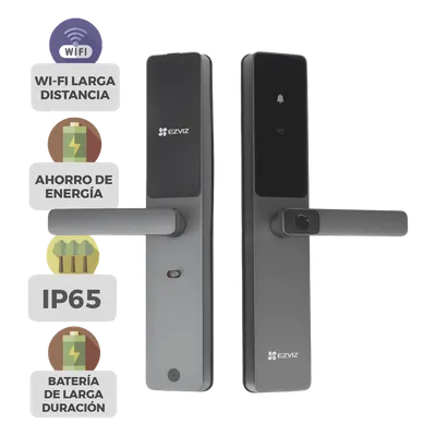 Cerradura inteligente EZVIZ CS-DL05-R200 con Wi-Fi y acceso por huella