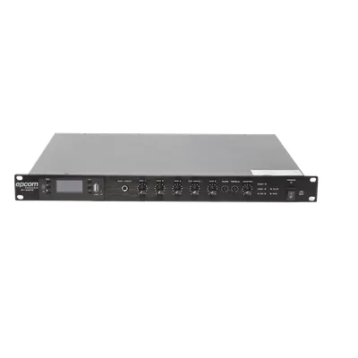 Amplificador mezclador EPCOM PROAUDIO SF-120DTB de 120W con Bluetooth