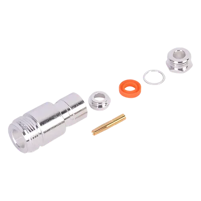 Conector N Hembra de Rosca para cables RG-58/U, RG-142/U.