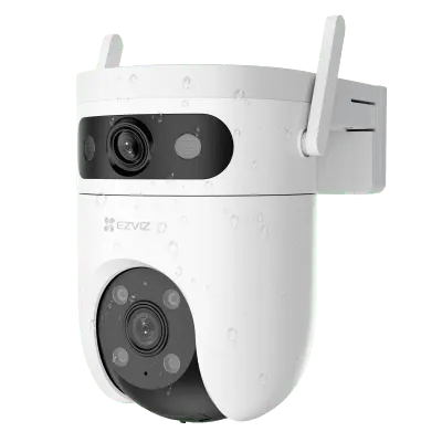 Cámara IP PTZ Dual-Lente / 3K / Wi-Fi 6 Dual Band / Visión Nocturna Color 40 m (131.2 ft) / Detección IA / Defensa Activa