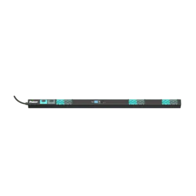 PDU EL2P Monitoreable y Switchable por Toma (MSPO) para Distribución de Energía, Enchufe de Entrada NEMA L6-30P, Con 12 Salidas C13/C15 y 12 C13/C15/C19/C21, de Instalación Vertical, 208 Vca, 30 Amp