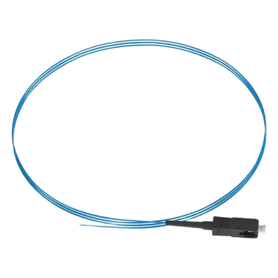 Pigtail de Fibra Óptica / SC Simplex / Multimodo OM3 50/125 / 900μm / 3 m (9.84 pies) / Aqua