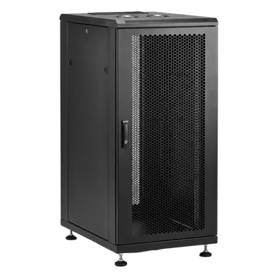 Gabinete de Telecomunicaciones / 24 UR / 600x900 mm / IP55 / Puerta Perforada / Gestión de Cables