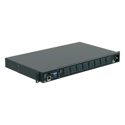 PDU monitoreable PANDUIT P08E14M con 8 salidas y control remoto