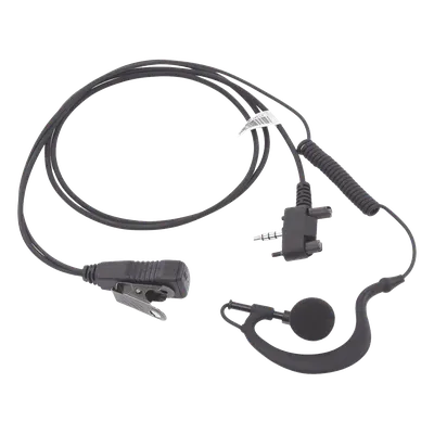 Micrófono de solapa TX PRO TX-110N-V03 con audífono ajustable y PTT