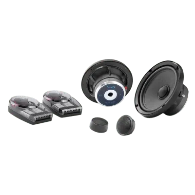 JL Audio® C6 / Par de Bocinas / Car Audio / Sistema de componentes de dos vías de 6.5″ / Sensibilidad hasta 96 dB / Impedancia 4Ω / Conos de Polipropileno Mineral / Rejillas Incluidas / Conectores de Pala / Montaje Empotrado y en Superficie