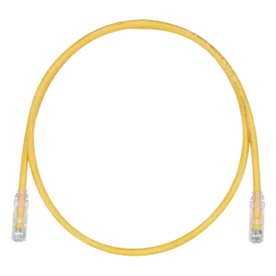 Cable de parcheo UTP Cat6 PANDUIT UTPSP5YLY, amarillo de 1.52 m