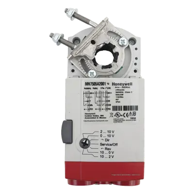 Actuador de Acople Directo / 44 lb-in (5 Nm) / Sin Retorno por Resorte / 24 Vac/Vdc / 95° en 95 s