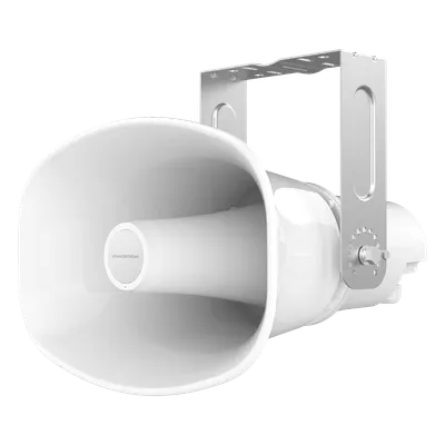 Altavoz SIP Bidireccional / 50W / 126 dBA / IP66 / 3 Micrófonos con IA / PoE++ / Alcance 8 m (26.2 ft)