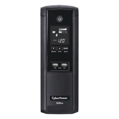 UPS de 1500 VA/900 W, Topología Línea Interactiva, Entrada 120 Vca NEMA 5-15P, Tipo Torre, Con 12 Tomas NEMA 5-15R, 5 años de garantía 