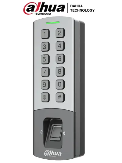 Control de acceso DAHUA DHI-ASI1212M-DW con Wi-Fi y huella