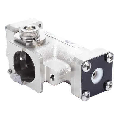 Ensamble de Sección de Línea / Diseño Thruline / Sin Conectores / Para Wattmetro Modelo 43 / RF de Alta Potencia
