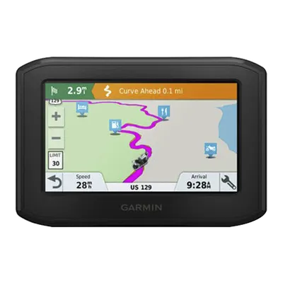 Navegador GPS para Motocicleta / Pantalla Táctil 4.3" Resistente / Ruteo Aventurero / Wi-Fi / Bluetooth / Notificaciones Inteligentes
