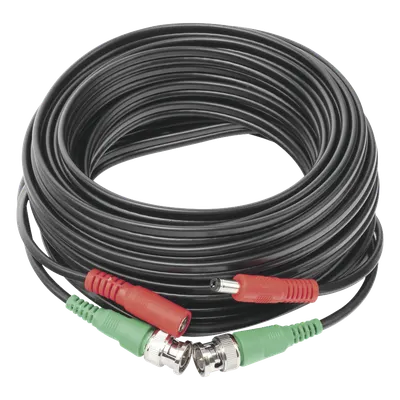 Cable coaxial siamés EPCOM POWERLINE DIY-10M-4K de 10 m para CCTV