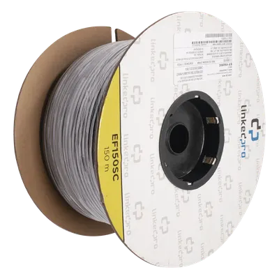Carrete de fibra óptica LINKEDPRO EF-150-SC de 150 m con conectores dúplex SC