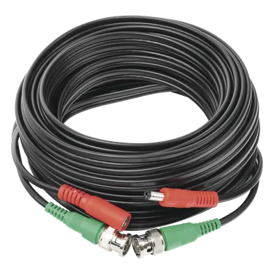 Cable siamés RG59 EPCOM POWERLINE DIY-10M-HD de 10 metros para CCTV