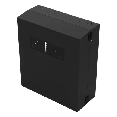 Gabinete de pared LINKEDPRO LP-GPH-06R2, rack de 6 UR y puerta con ventana
