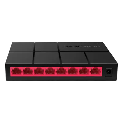 Switch Gigabit Mercusys MS108G de 8 puertos y diseño silencioso