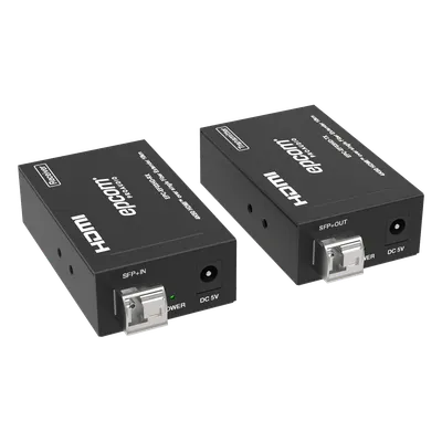 Extensor HDMI EPCOM PROAUDIO EPC-EF03HD 4K a 60 Hz por fibra