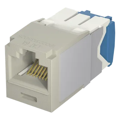 Jack RJ45 PANDUIT CJ6X88TGIG Cat 6A para cableado de red