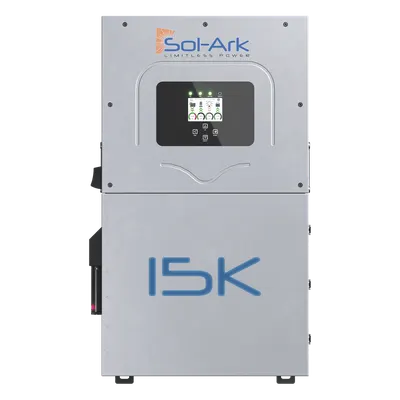 Inversor Híbrido / 15 kW / 220 Vcc / Fase Dividida / 19.5 kWp FV / 3 MPPT / IP65 / 48 Vcc Baterías