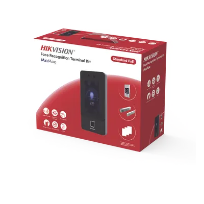 Kit de control de acceso Hikvision DS-KAS342 con reconocimiento facial