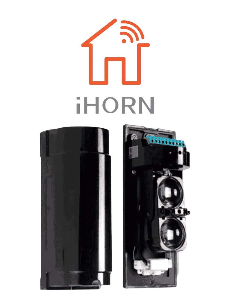 Detector de doble haz HORN ABT-60 para protección perimetral de hasta 60 m