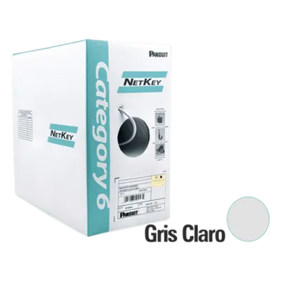 Cable UTP Cat 6 PANDUIT NUR6C04IG-M de 305 m para redes