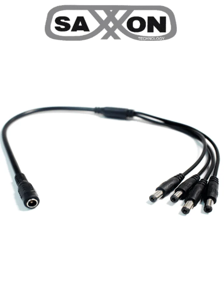 Divisor de Energía SAXXON PSUWB07 para 4 Cámaras de CCTV
