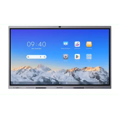 Pantalla Interactiva Touch de 65" Android 13 / Google Suite Preinstalado con Certificación EDLA / Cámara Web 8 MP / Resolución 4K / Bocinas Integradas / Entradas HDMI y VGA / Incluye 2 Lápices para Escribir