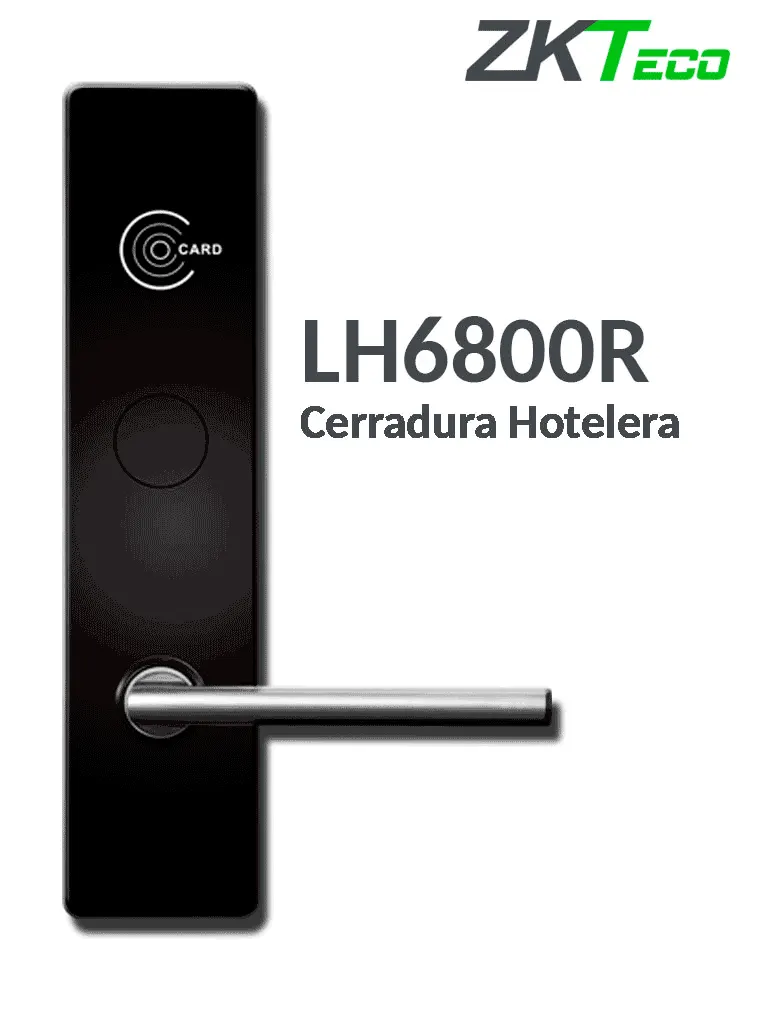 Cerradura para hotel ZKTeco LH6800R con lector MIFARE