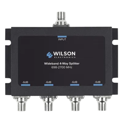 Divisor de potencia WilsonPRO 850-036 de 4 vías, 698-2700 MHz