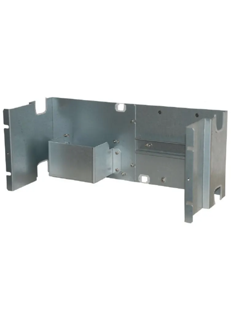 BOSCH A_AECPANEL19UPS - Placa de montaje para RACKS de 19 pulgadas con dos carriles DIN / Soporte de BATERI_